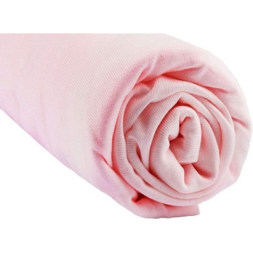 Cheng-Drap Housse 90x140 Cm Lit Enfant Evolutif Lit Junior 90 X 140 Cm | Extensible | Bambou Hypoallergénique | Rose | Sommeil Sain | Marque Easy Dort | Certifié Oeko-Tex | Qualité | Fabriqué En Euro