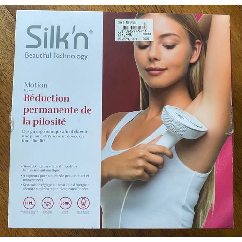 Épilateur À Lumière Pulsée Silk’N Beautiful Technology Motion H3220.