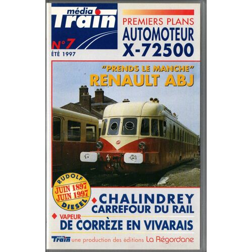 Média Train N°7 Automoteur X-72500