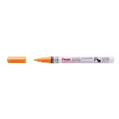 Pentel Marqueur Peinture Paint Marker, Pointe Fine, Orange