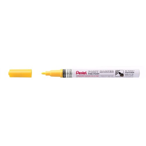 Pentel Marqueur Peinture Paint Marker, Pointe Fine, Jaune