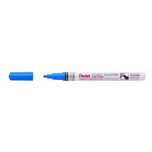 Pentel Marqueur Peinture Paint Marker, Pointe Fine, Bleu