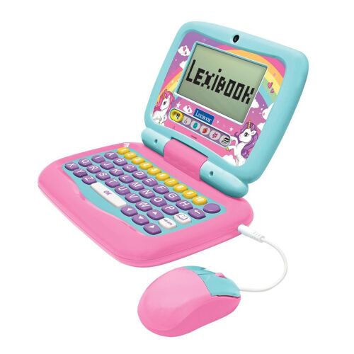 Ordinateur portable Licorne éducatif bilingue (EN/FR)