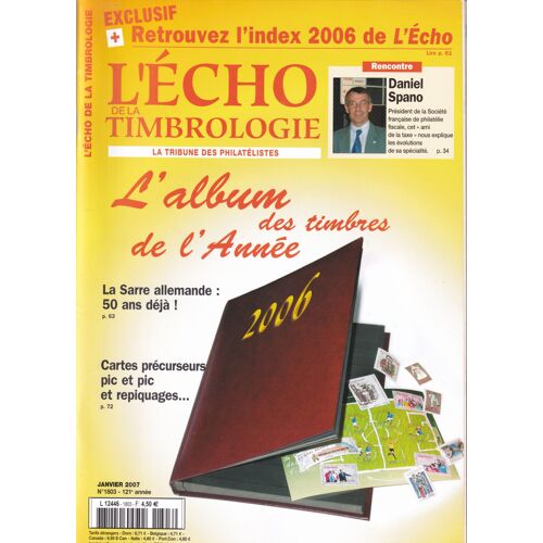L'écho De La Timbrologie  N° 1803