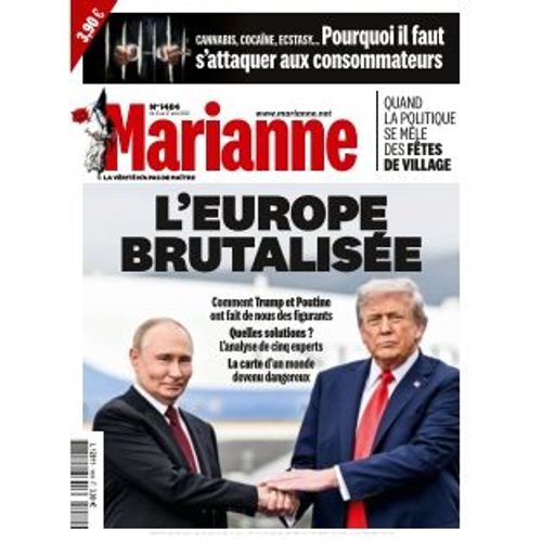 Marianne Hebdo Politique N°1484 Du 21 Aout 2025 L'Europe Brutalisée