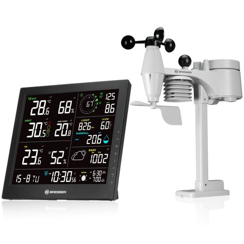 Station météo WiFi BRESSER 8-en-1 MeteoTemp JW