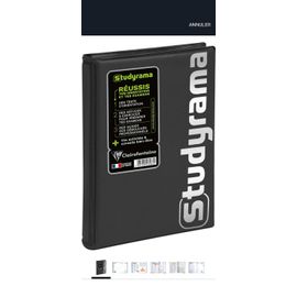 Exacompta - 21400e - Agenda Journalier Studyrama - 14 X 20 Cm - Août 2025 À Juillet 2026 - Coloris Noir
