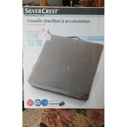 Coussin chauffant à accumulateur