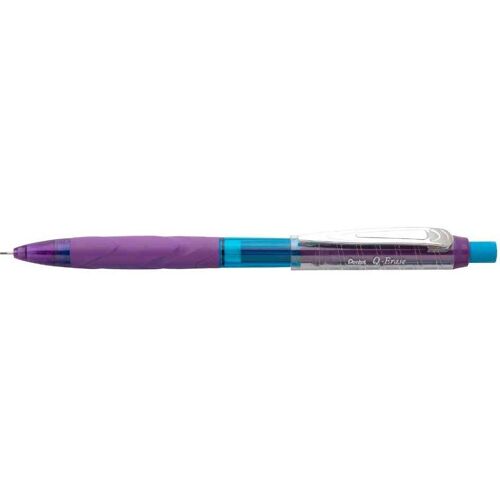 Pentel Porte-Mines Q-Erase, 0,7 Mm, Violet/Bleu