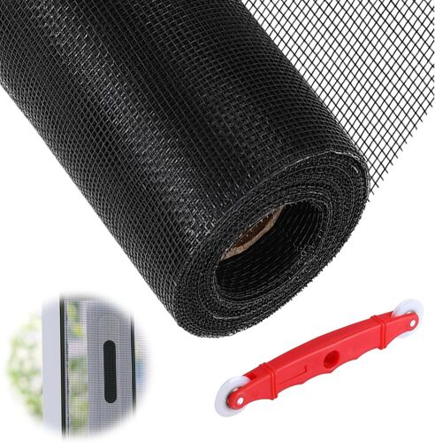 Kalanka-Moustiquaire Pour Porte Et Fenêtre En Fibre De Verre, Moustiquaire Ignifugation Durable, Moustiquaire Au Metre, Moustiquaire Fenêtre Renforcée Toile Moustiquaire 150x300cm De Remplacement