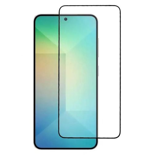 Verre Trempe Pour Samsung Galaxy S25 Plus 5g - [Lot De 2] Film De Protection Incurve Integral - Noir