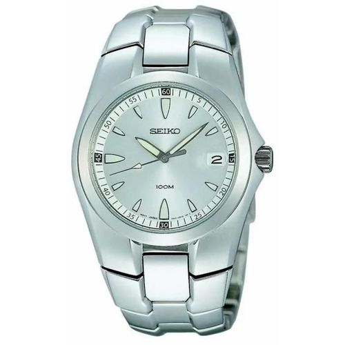 Montre - Seiko - Sge767 - Quartz - Analogique - Acier Argenté