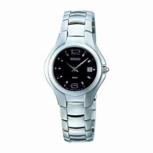 Montre - Seiko - Sxb363 - Quartz - Analogique - Acier Noir Femme