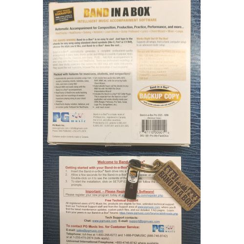Band In A Box 2025 Pour Windows