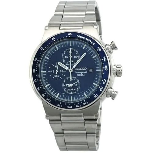 Montre - Seiko - Snaa43p1 - Quartz - Analogique - Acier Bleu