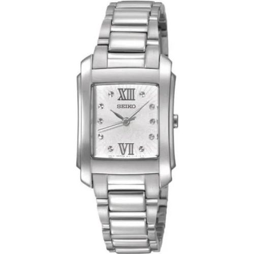 Montre Femme - Seiko - Srz379p1 - Quartz - Analogique - Acier Argenté
