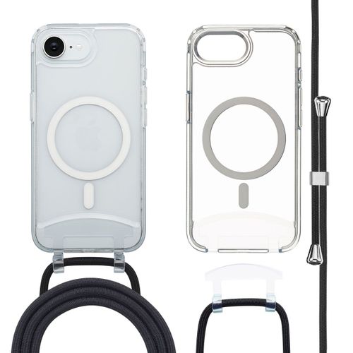 Imoshion Coque Magsafe Avec Cordon Amovible Iphone 16e Transparent