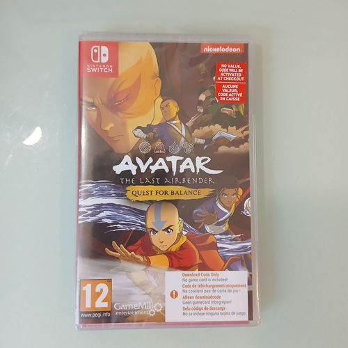 Avatar The Last Airbender Quest For Balance (Code In Box) (Nintendo Switch)