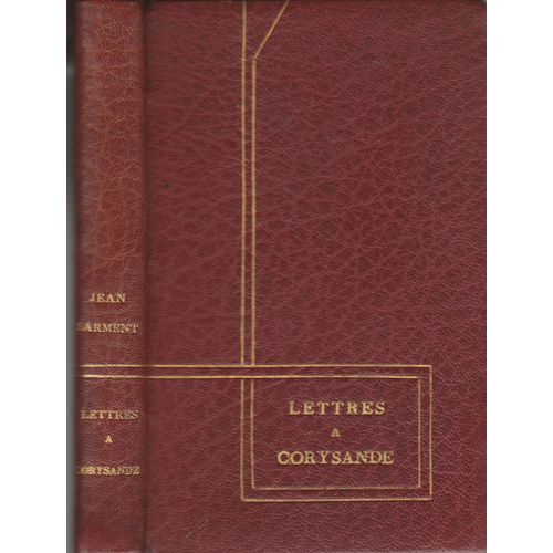 Lettres À Corysande
