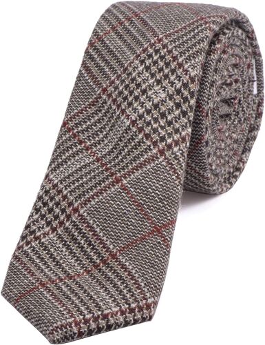 Mens Tie Cotton Tie 6cm.[B974]