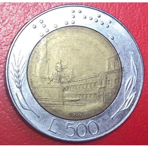 500 Lire - 1987 - Italie