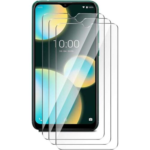 Protecteur D'écran Compatible avec Wiko View 4 Lite,[Résistant Aux Rayures,Haute Définition,sans Bulle], [3 Pack] Protecteur en Verre Trempé pour Wiko View 4 Lite