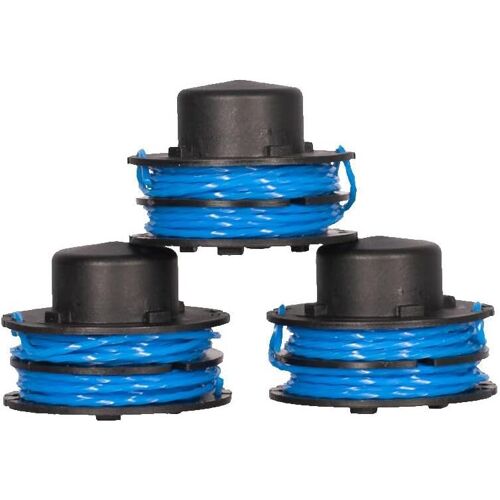 KALANKA-- Lot de 3 bobines Double Fil 1,5mm - RAC149 - pour Coupe-Bordures RLT3525