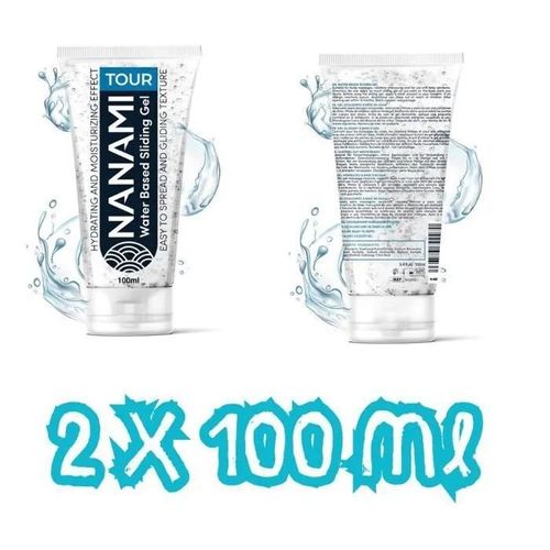 Lubrifiant Gel Intime A Base D'eau 2x100 Sex Vaginal Anal Sodomie Homme Femme Haute Qualité 200 Ml Erotique Plaisir Detente