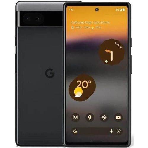 GOOGLE Pixel 6a Charbon - 128 Go (2022) - Reconditionné - Excellent état