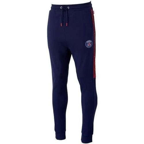 Xxl - Pantalon Molleton - Paris Saint Germain - Fit Psg - Coton - Bleu - Adulte Homme