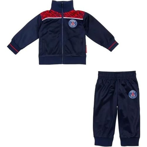 12 Mois - Survêtement Bébé - Paris Saint Germain - Psg - Bleu - Sans Manche - Football