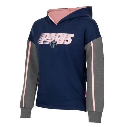 8 Ans - Sweat Capuche - Paris Saint Germain - Psg - Bleu - Fille - Manches Longues