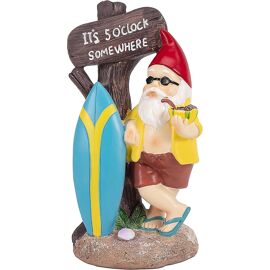 Statues De Jardin D'extérieur, Décorations De Jardin, Nain Surfeur, Résine, Jouets Interactifs, Résistant Aux Intempéries