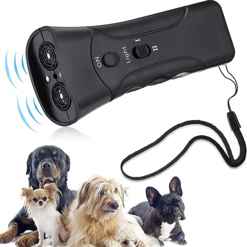 Répulsif Portable Pour Chiens, Répulsif À Deux Canaux Pour Chiens, Outil De Dressage Ultrasonique Pour Chiens Pour Empêcher Les Chiens