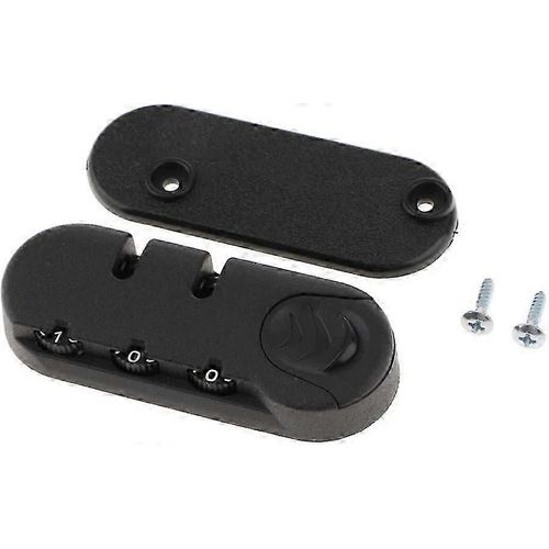 Lot de 2 cadenas à combinaison et à chiffres pour boîtes, valises et bagages