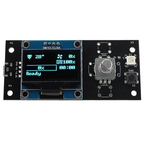Pièces d'écran d'imprimante 3D Voron V0 1.3 pouces Oled Display Screen Smart Display pour imprimante 3D Voron V0