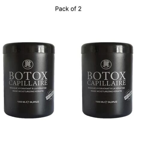 Masque Capillaire - Jean Michel Cavada - Botox Kératine - 2000ml - Tous Types De Cheveux - Mixte 