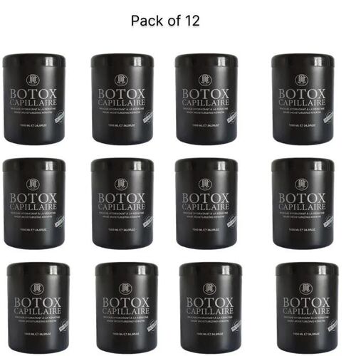 Jean Michel Cavada Masque Botox Capillaire À La Kératine 12 * 1000ml 