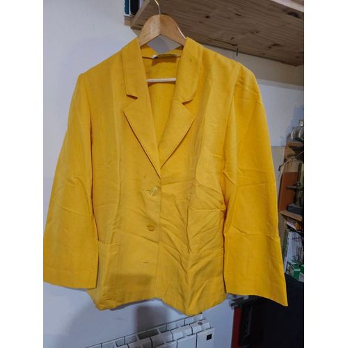 Tailleur Veste Janine Pauporté Jaune Xl