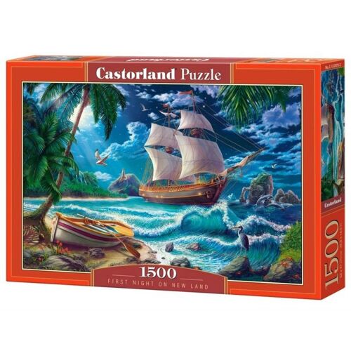 Puzzle 1500 pièces Castorland - Première Nuit sur Nouvelle Terre