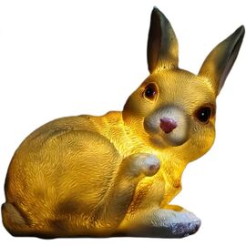 Statue De Jardin Décorative En Résine Imperméable - Décoration De Jardin Lapin