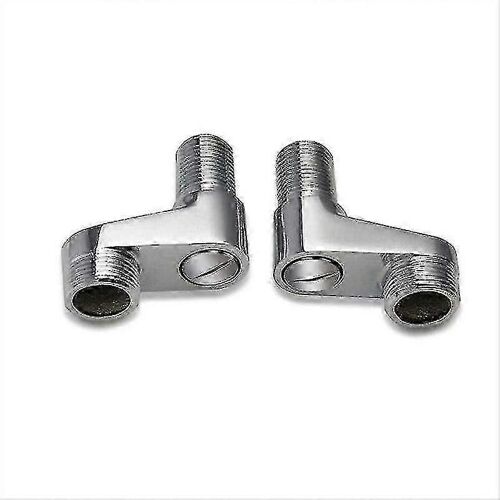 Adaptateur de robinet de baignoire, lot de 2, bras pivotant réglable, 25 mm, 20 mm, robinet de douche, robinet de salle de bain, mitigeur en laiton massif, Starlight - Snngv