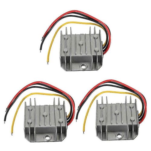 Convertisseur de puissance 12 V CC à CC 3 x 12 V, convertisseur élévateur vers 24 V, 3 A, 72 W, régulateur pour voiture
