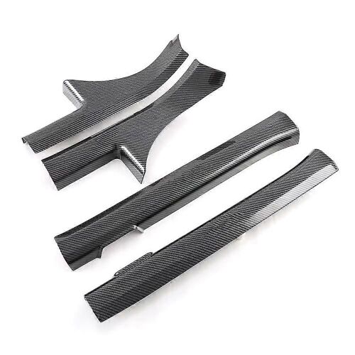 Pour Sceller La Barre De Seuil De Porte En Fibre De Carbone Modifiée, Pédale De Bienvenue, Barre De Seuil De Porte Supérieure En Plastique Abs 2025