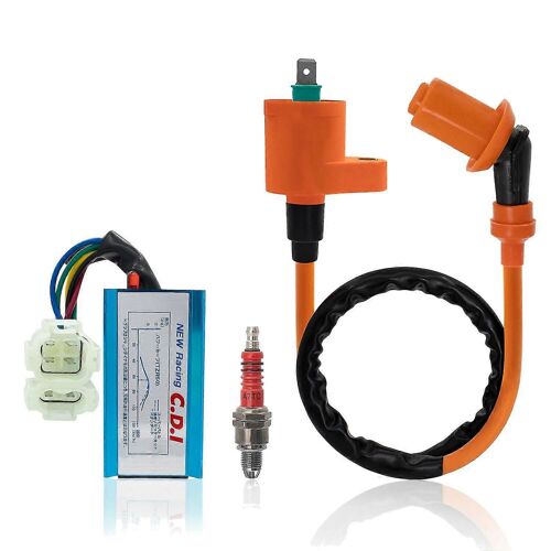 Bougie D'allumage Cdi Et Bobine D'allumage Ac 6 Broches Pour Xr50 Xr70 Xr70r Xr80r Xr100 Xr100r