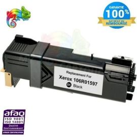 Toner Laser Noir - Xerox - Phaser 6500 - Compatible 106R01597 - Rendement 3000 pages - Installation simple