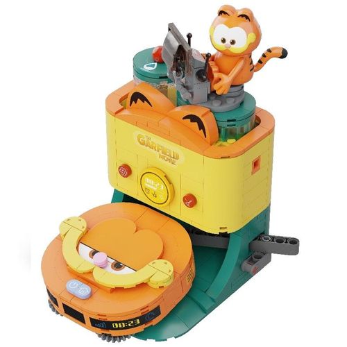 Figurine Garfield Pantasy - Robot Vacuum (Fantastic Machines Series) 16 Cm (Pantasy)