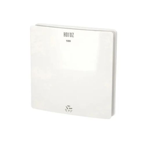 Extracteur d'air axial, ventilateur FELIX Ø100mm blanc | 500.100.100 | HOROZ
