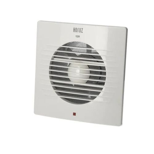 Extracteur d¿air simple flux carré CLASSIC 120 mm blanc | 500.000.120 | HOROZ