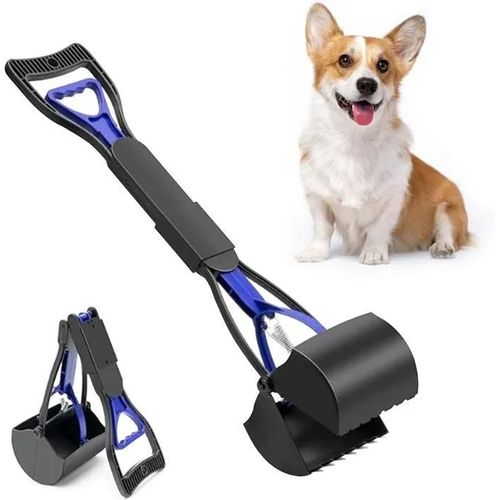 Fahibin 60cm Pelles Ramasse Crottes,Pelle Crotte Chien, Pelle À Déjections Pour Animal Domestique,Pourpre, Modèle Pliable128